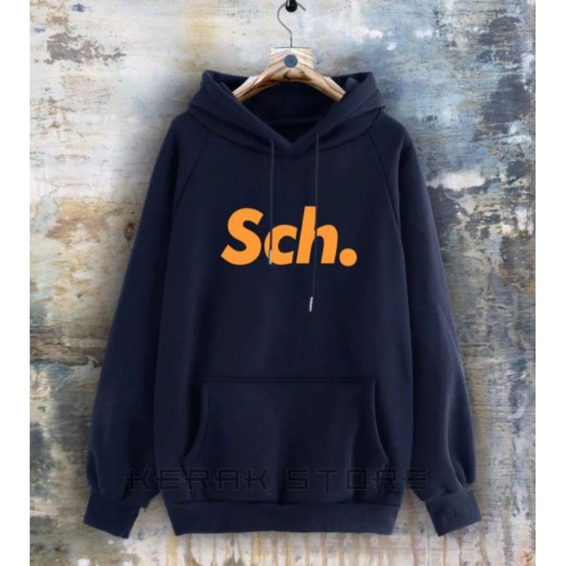 SWITER HOODIE PLEECE UNISEX SCH SIMPLE