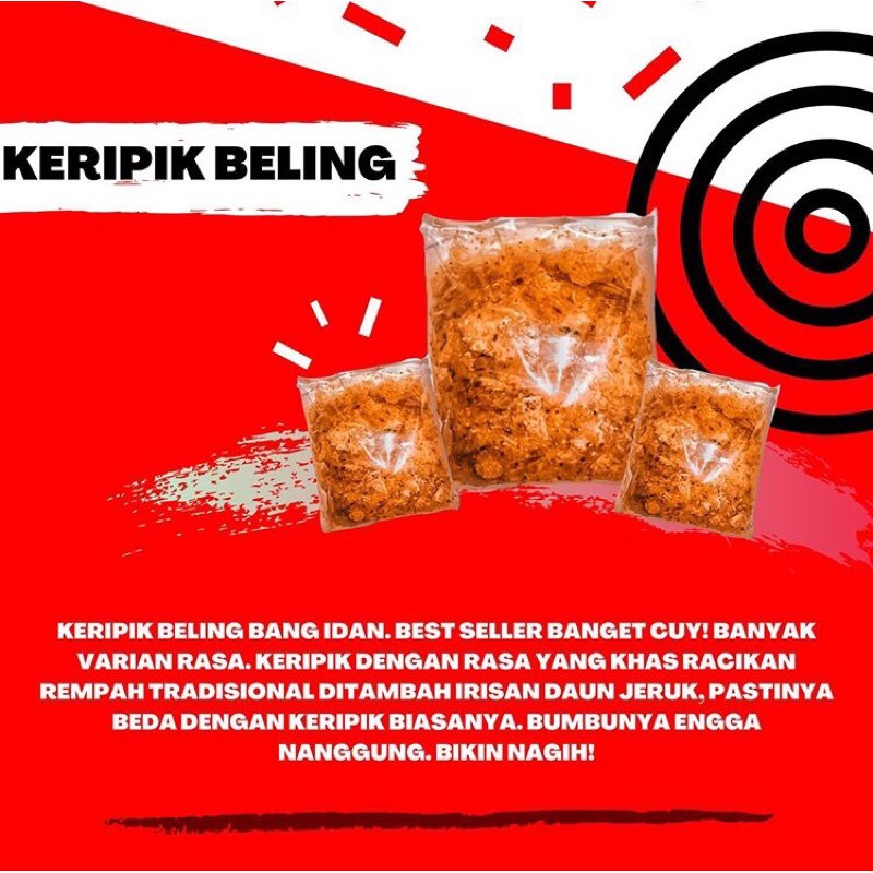 

KERIPK KACA/BELING UKURAN 1 KG 500g