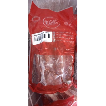 

DAGING SLICE SHORTPLATE FROZEN 500 GR SAYUR SEGAR PALEMBANG