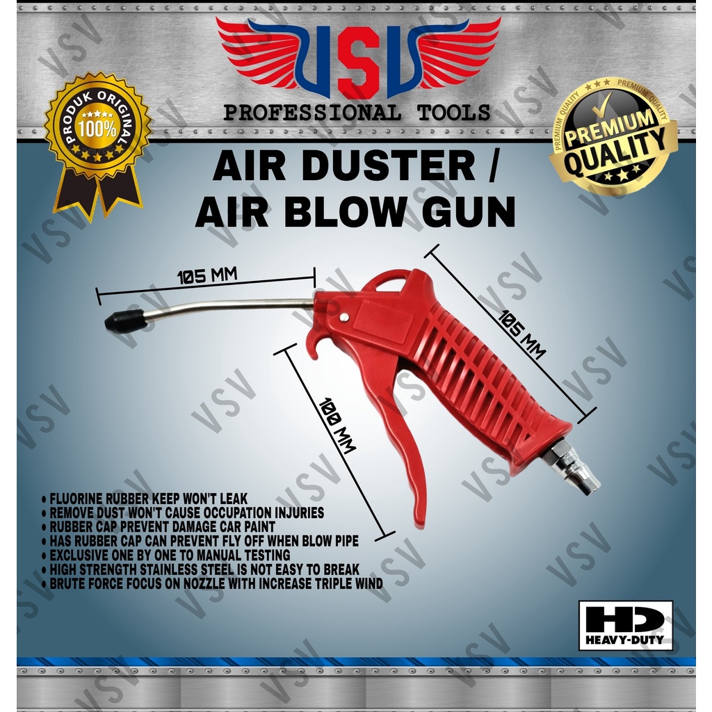 VSV Air Duster Air Blow Gun Semprotan Angin Semprotan Debu