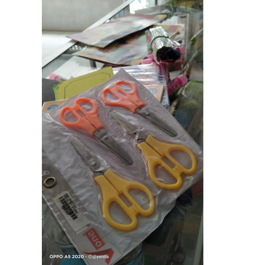 

Hadir Favorit 12 Pcs Gunting Kertas 5 Inch V-ONE Serbaguna - Scissor multifungsi Stainless Steel