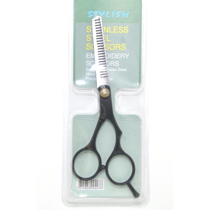 VOM SKU-0289 Gunting Sasak Gerigi Stylish Stainless Steel Scissors - 0289