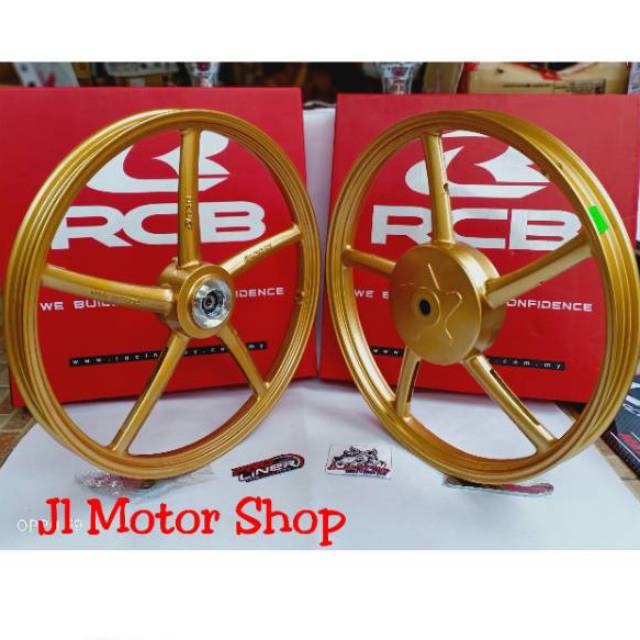 Velg Racing RCB Sp522 Mio Old Fino Mio J X-Ride Soul GT Mio GT Nuovo XEON M3 MIO Z FINO QL125 SOUL GT 125 XRIDE 125 Ring 17 Original Palang 5