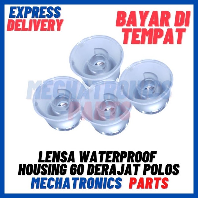 2PCS [DSP-9455] LENSA WATERPROOF HOUSING 60 DERAJAT POLOS