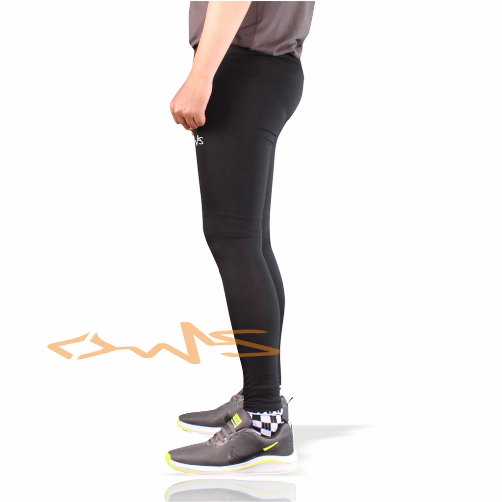 Baselayer Legging Olahraga Lembut Elastis Spandex