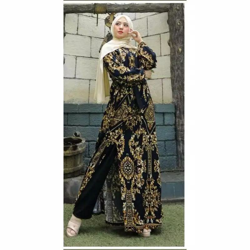 SETCEL SET CELANA RAYON ETNIK SULTAN BUSUI PREMIUM
