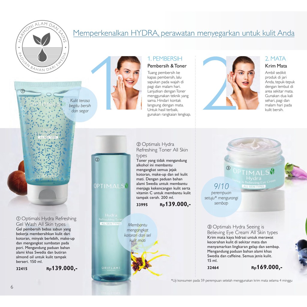 optimals hydra refreshing toner