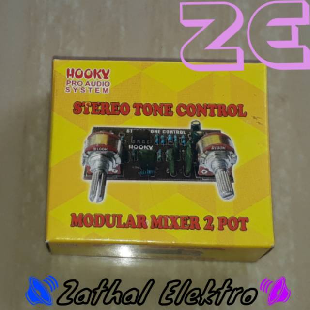 Stereo Tone Kontrol Control 2 Pot