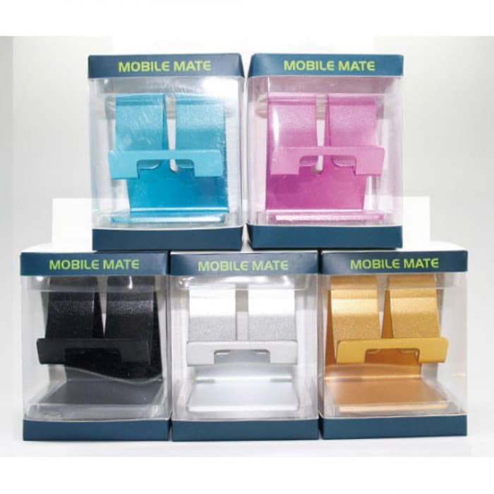 Holder Stand Aluminium Universal Untuk Tablet PC Handphone iPad iPhone
