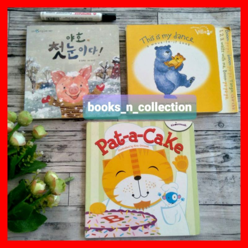 boardbook anak preloved bahasa korea