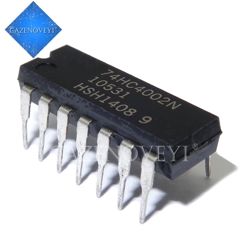 5pcs Ic 74hc4002n 74hc4002 Dip-14