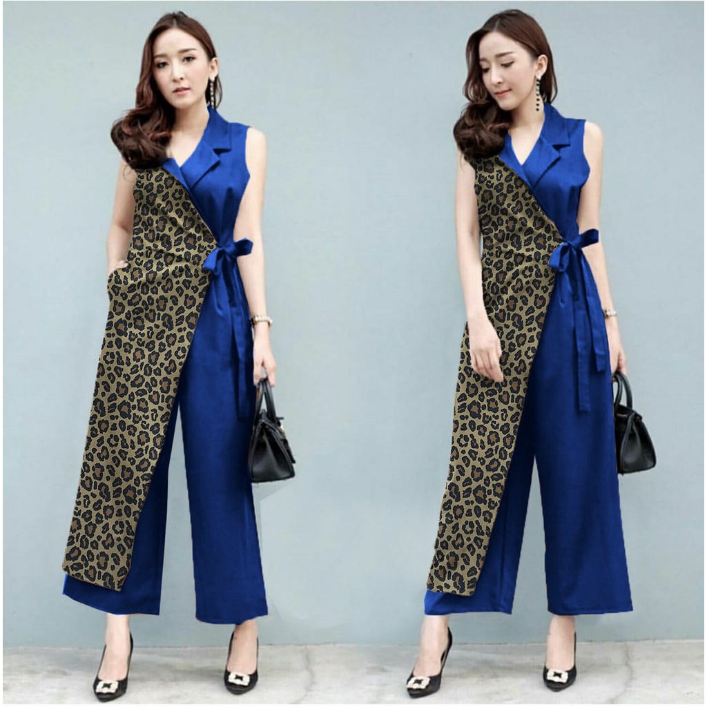 [HNFK] Jumpsuit Made / Jumpsuit Wanita Korea / Jumpsuit Motif / Overall Jumpsuit / Celana Wanita / Jumpsuit wanita Kekinian