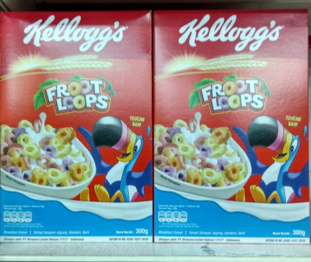 

KELLOG'S FROOT LOOPS 300 GRAM