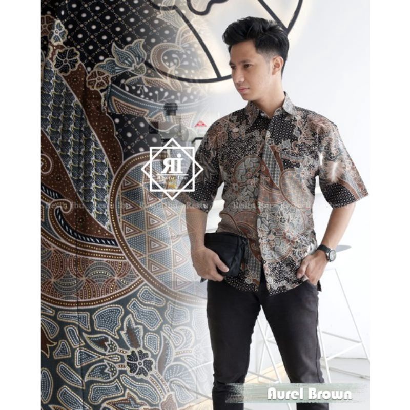 KEMEJA BATI TANGAN PENDEK/KEMEJA BATIK PRIA/KEMEJA BATIK PESTA/KEMJA BATIK KANTORAN