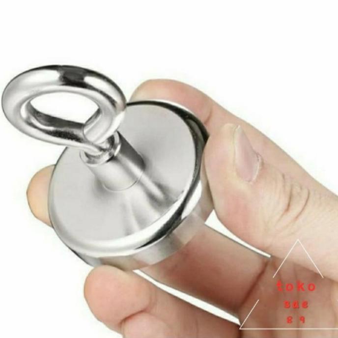=+=+=+] magnet fishing penarik benda + tali nilon 10meter / magnet neodynium 4