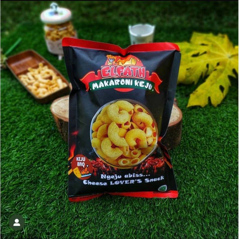 

ELFATH Makaroni Keju Kraft Asli (Rasa Barbeque) 200gr