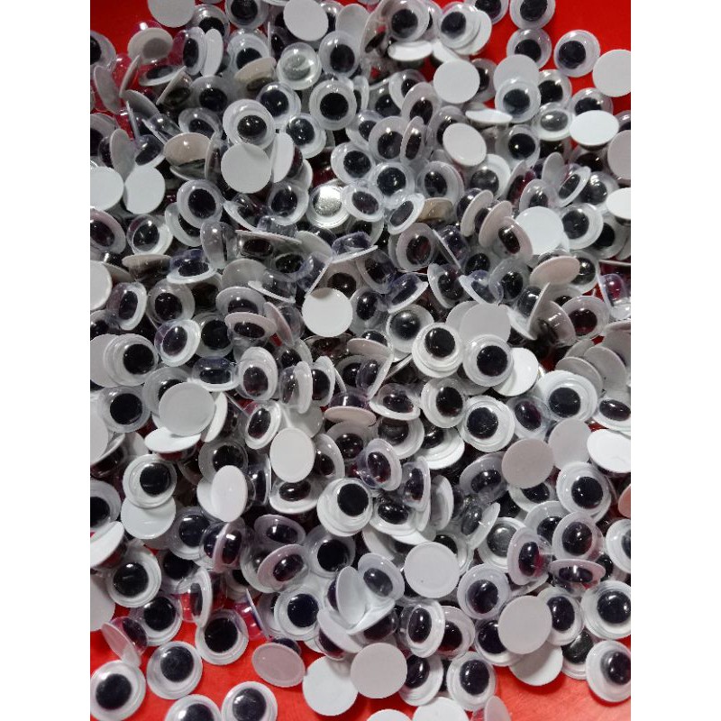 50pcs Mata Boneka/mata kocak 6mm/ 8mm /10mm /12mm