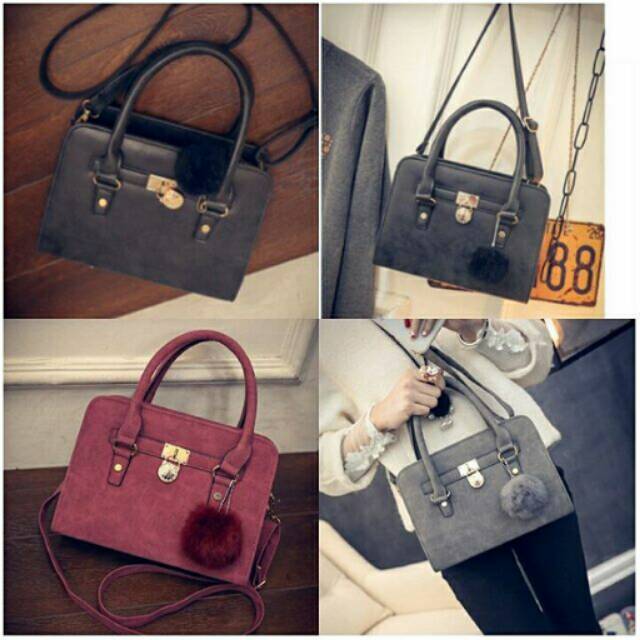 T6623 BLACK, Dark Gray, Red, Light Gray TAS IMPORT BATAM MURAH