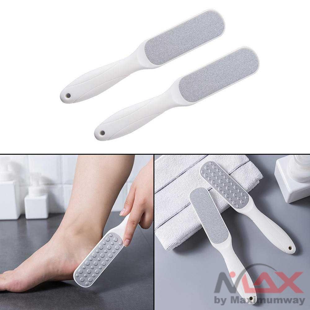 Merssavo Alat Perawatan Kaki Manicure Pedicure Foot Scrubber - HB07 Warna Putih