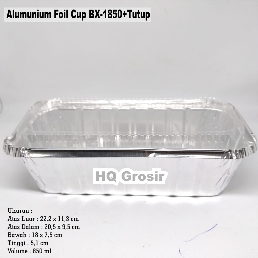 Alumunium Foil BX-1850 | Alumunium Tray BX1850