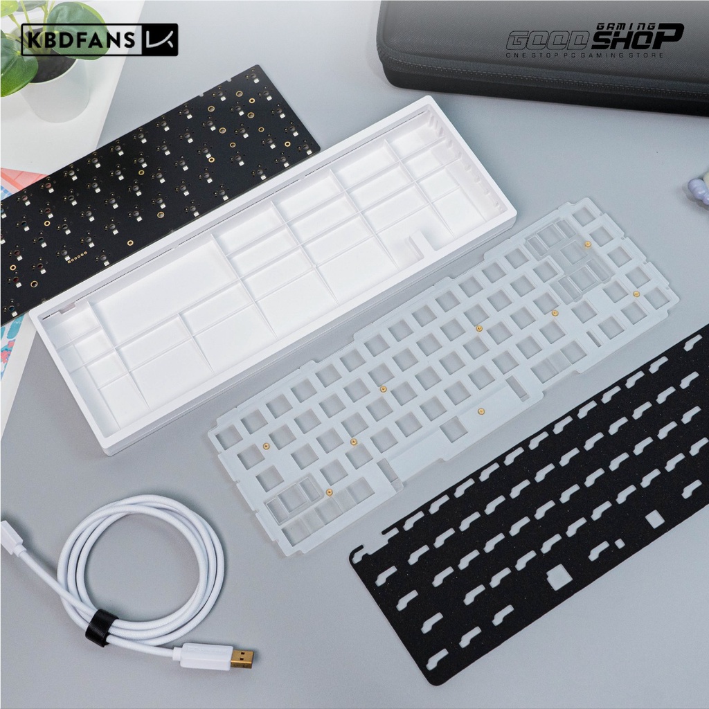 KBDFANS KBD67 Lite R4 - Mechanical Keyboard DIY Kit