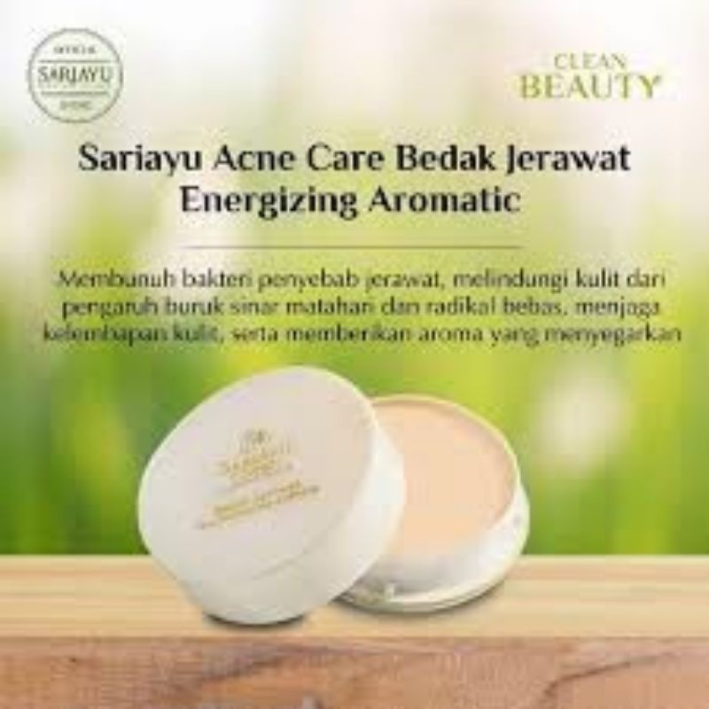 Sariayu Bedak Jerawat Refresh Aro / Loose Powder Acne
