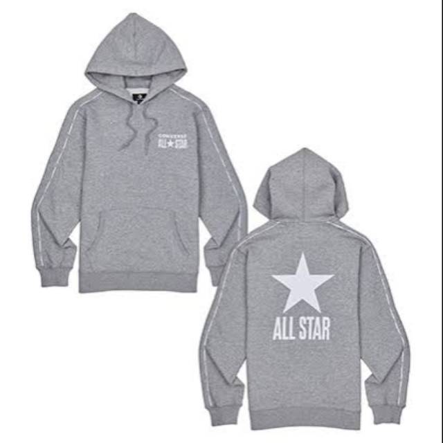 Hoodie Converse All Star FZ Grey