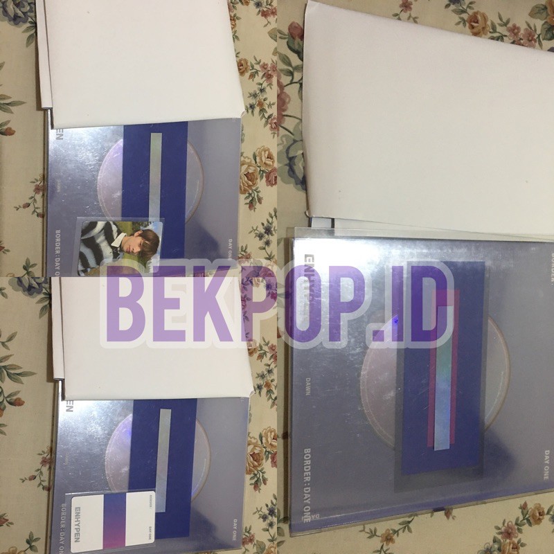 ALBUM ENHYPEN VER.DAWN+PC JAKE+POSTER OT7 UNSEALED OFFICIAL