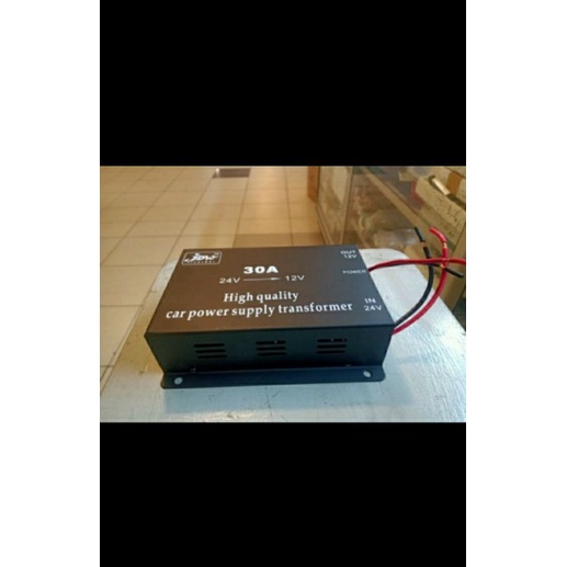 Step down 30A merek JDW input dc 24V output dc 12V