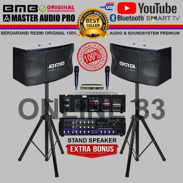 Agi | Paket Karaoke Hemat Speaker Karaoke Bmb 10 Inch Kekinian Terlaris