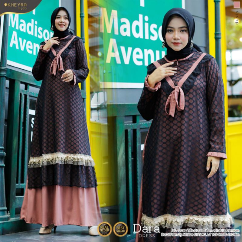 DARA DRESS BY KHEYRA HIJAB