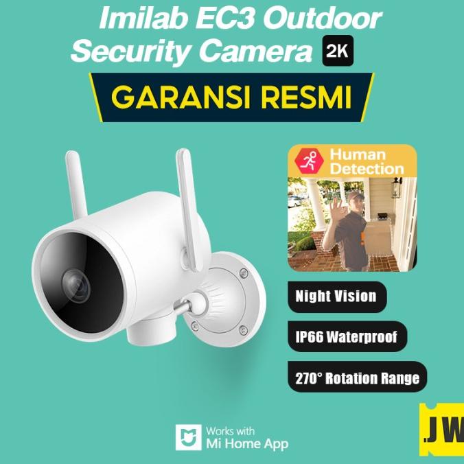 IMILAB EC3 Outdoor Security Camera UHD 2K IP66 Waterproof Night Vesion
