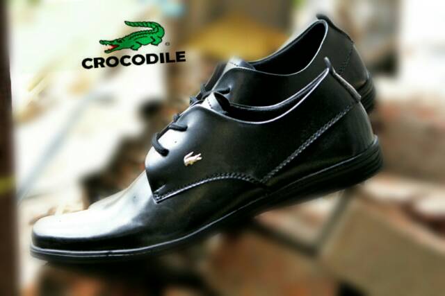 Sepatu Pantopel Crocodile Pria / Buat Kerja Kantoran Formal Nikahan Santai Gaya