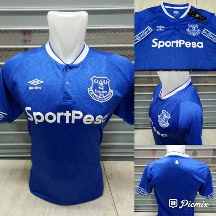JERSEY BOLA EVERTON HOME 2018/2019 GRADE ORI Import