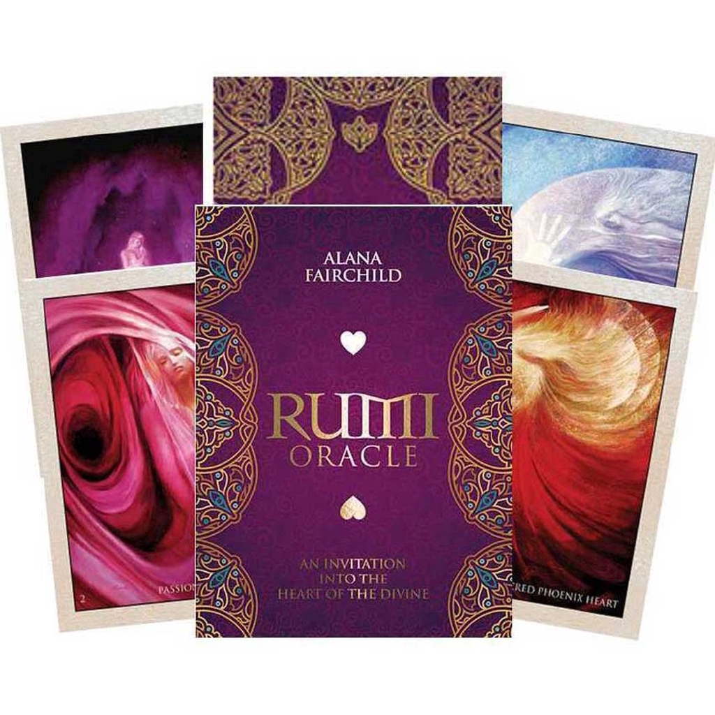  Mainan  Kartu Rumi Oracle Deck Warna  Biru  Untuk Anak 