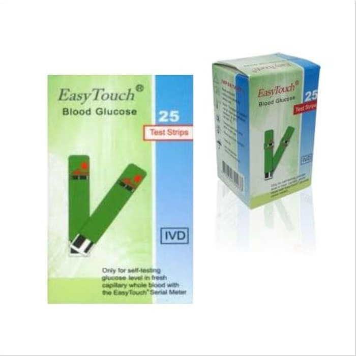 New Strip-Stik Gula darah-Glucose Easy Touch GCU