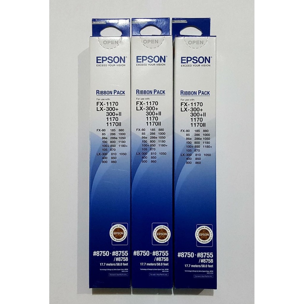 

Ribbon Pack EPSON LX300+/LX300+II/LX1170/LX1170II