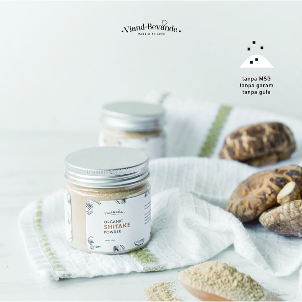 

Shitake Food Powder 33gr Viand Bevande Medan