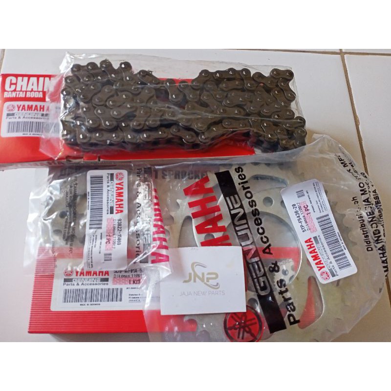 Gear set komplit Yamaha (5D9) Vega ZR, Jupiter z robot, Jupiter Z1 original