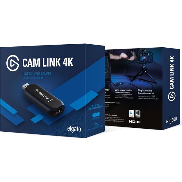 Elgato Cam Link 4k Broadcast Live Streaming Record Shopee Indonesia