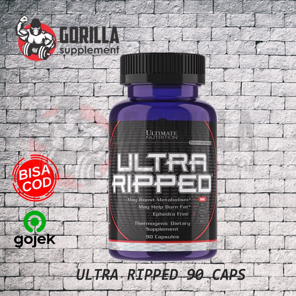 ULTIMATE NUTRITION ULTRA RIPPED 90 CAPS KAPSUL FATBURNER AMINO XTREME extreme