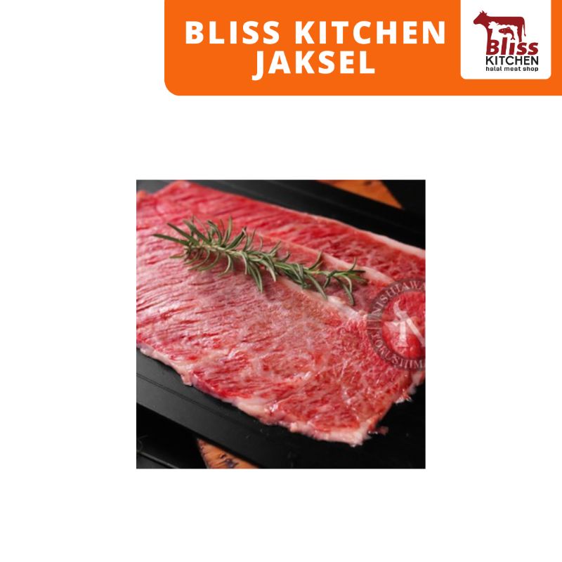 Jual Japanese Wagyu A Beef Chuck Flap Zabuton Sliced Mm Gr