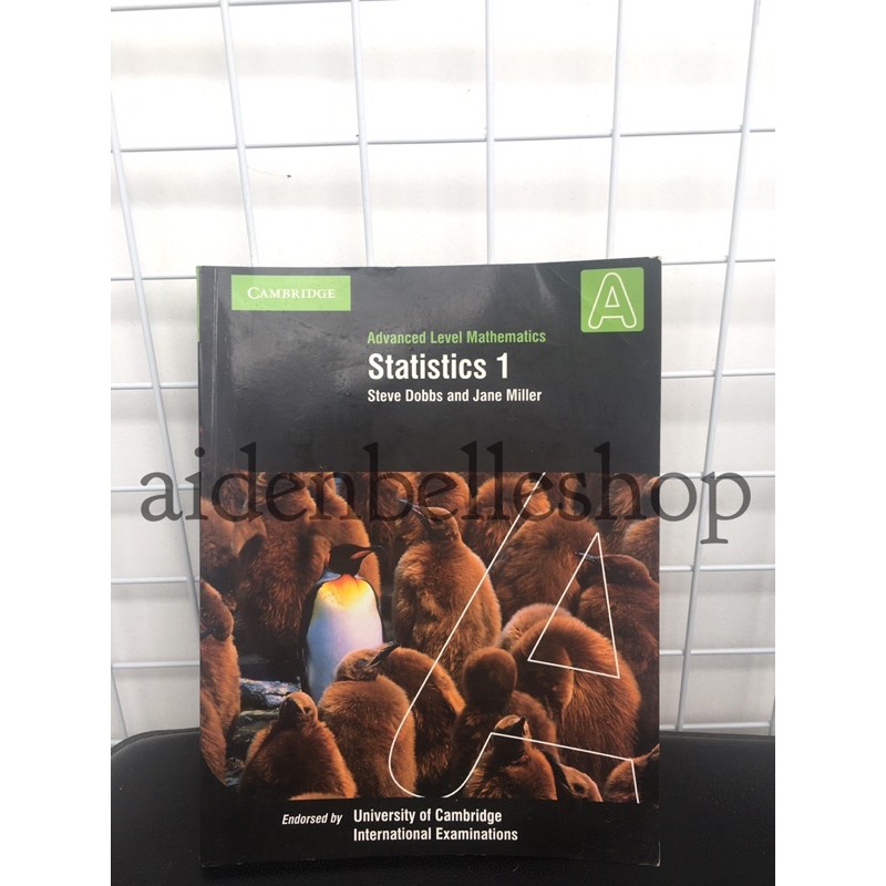 STATISTICS 1: A LEVEL CAMBRIDGE | eskol__art (preloved)