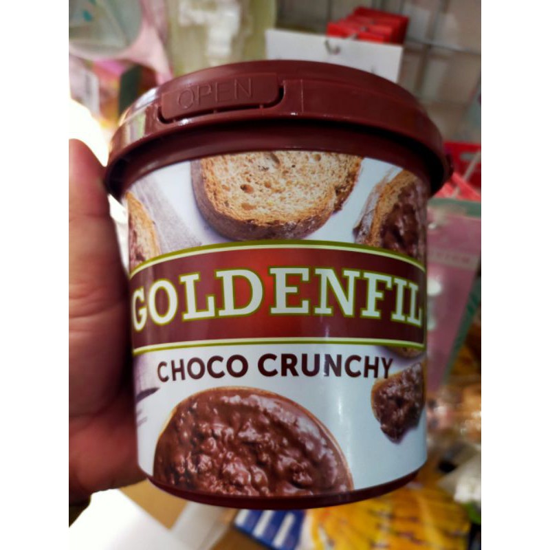 

GOLDENFILL CHOCO CHRUNCHY SPREAD 1KG ORI KALENG