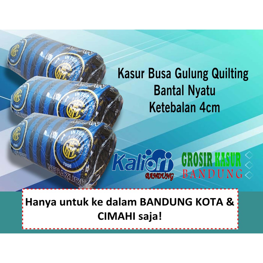 KASUR BUSA QUILTING, Kasur Gulung. Ukuran 80, 100. (Khusus BANDUNG KOTA & CIMAHI saja) Kasur kost