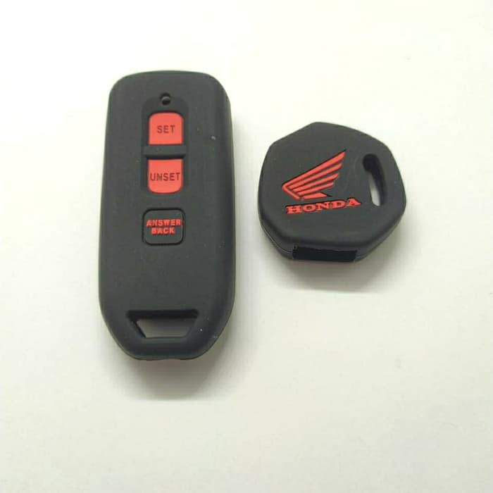 SILIKON KUNCI REMOTE SCOOPY - COVER KONDOM KARET KUNCI REMOTE KEYLESS MOTOR HONDA SCOOPY VARIO 125