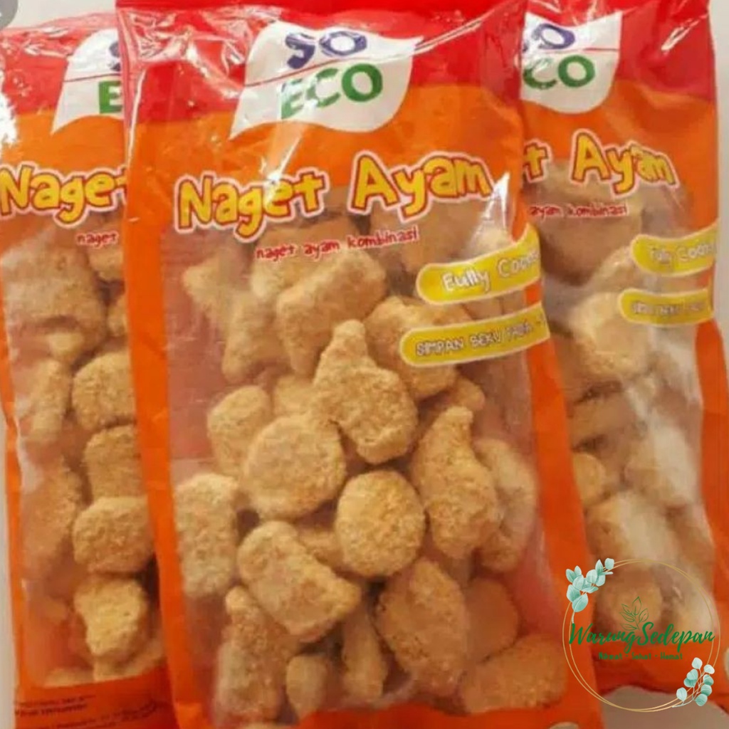 

So Eco Naget Ayam 1kg Naget Ayam Kombinasi Nugget Ayam Frozen Food Cikarang