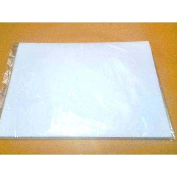 

Model Baru Kertas stiker transparan stikers transparant A4 glossy bisa di print .,