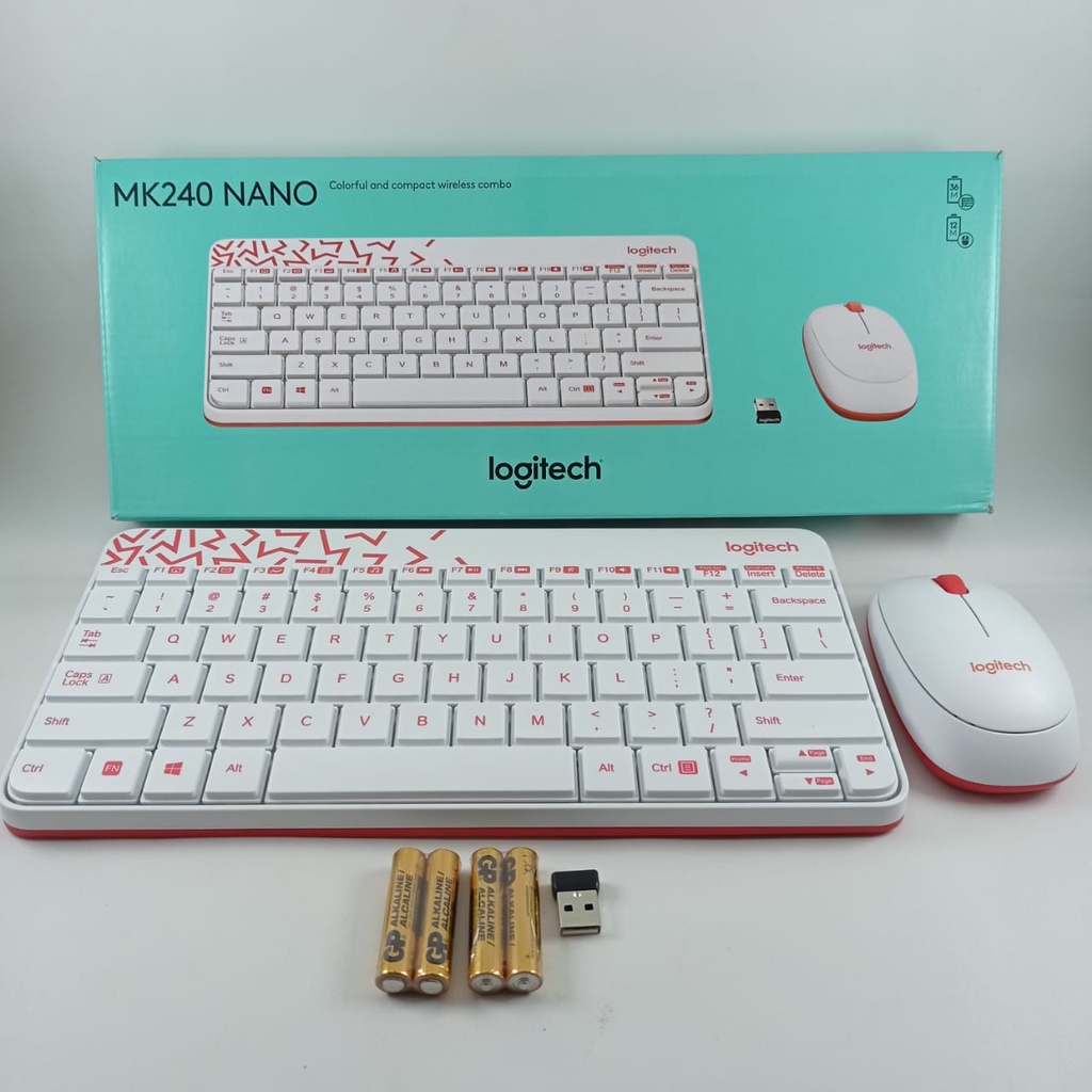 KEYBOARD MOUSE LOGITECH MK240