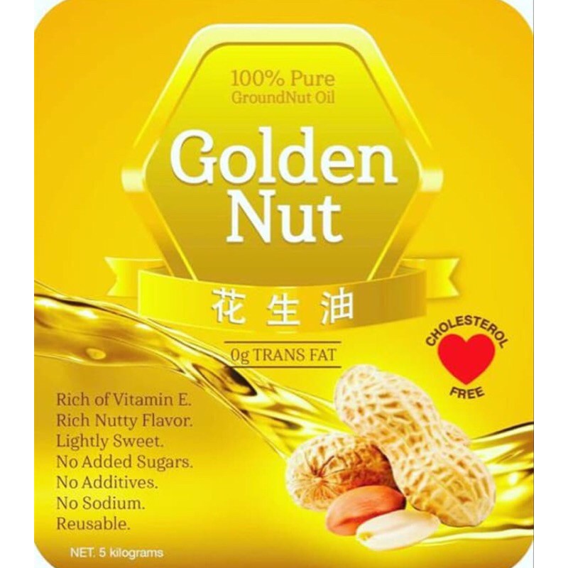 

Golden Nut Minyak Kacang 1 liter